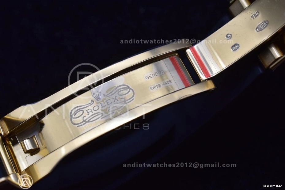 764 Edition BTF on YG Dial 116518 Lume Daytona Best Oysterflex SA Rubber 1:1 Reliable Strap 0716